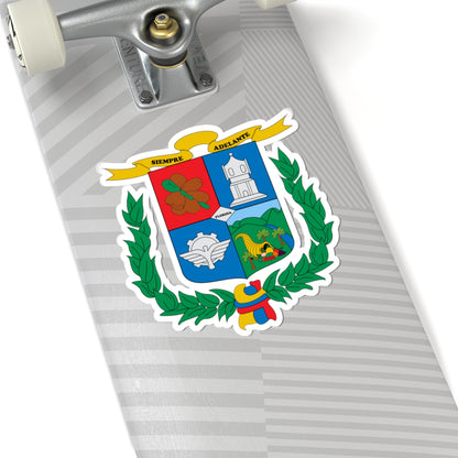 Escudo de Florida Valle del Cauca (Colombia) (Coat of Arms) STICKER Vinyl Kiss-Cut Decal