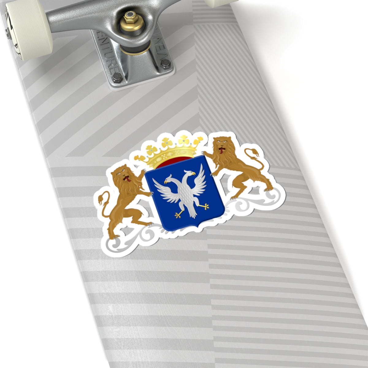 Arnhem wapen HRvA (Netherlands) (Coat of Arms) STICKER Vinyl Kiss-Cut Decal