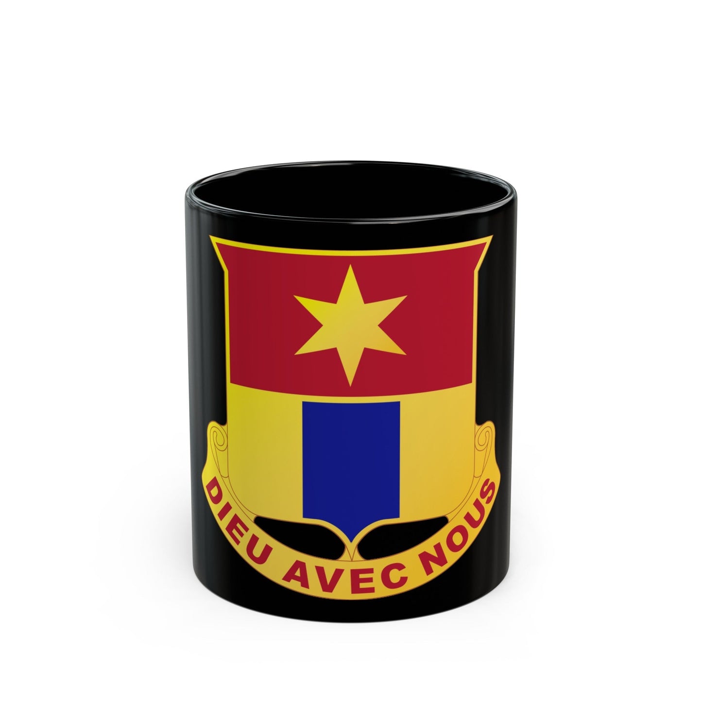 769 Engineer Battalion (U.S. Army) Black Coffee Mug-11oz-The Sticker Space