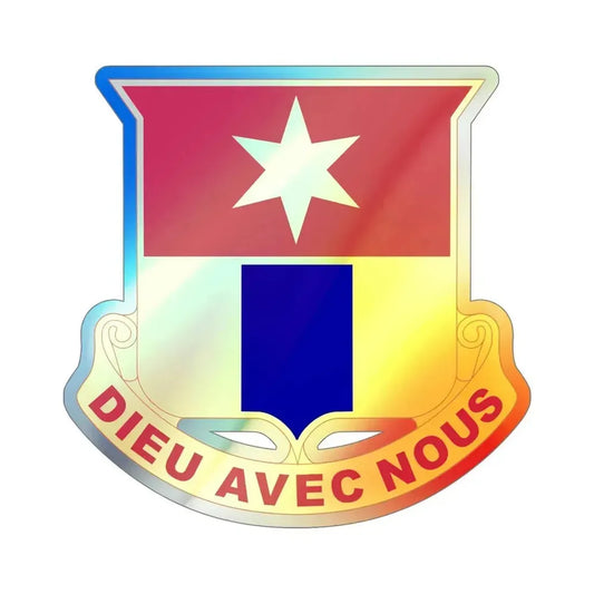 769 Engineer Battalion (U.S. Army) Holographic STICKER Die-Cut Vinyl Decal 6 Inch Holographic - The Sticker Space