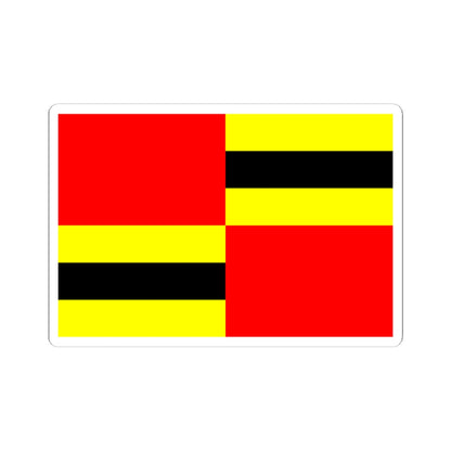 Flag of Ushant (France) STICKER Vinyl Kiss-Cut Decal