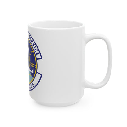 76th Airlift Squadron (U.S. Air Force) White Coffee Mug-The Sticker Space