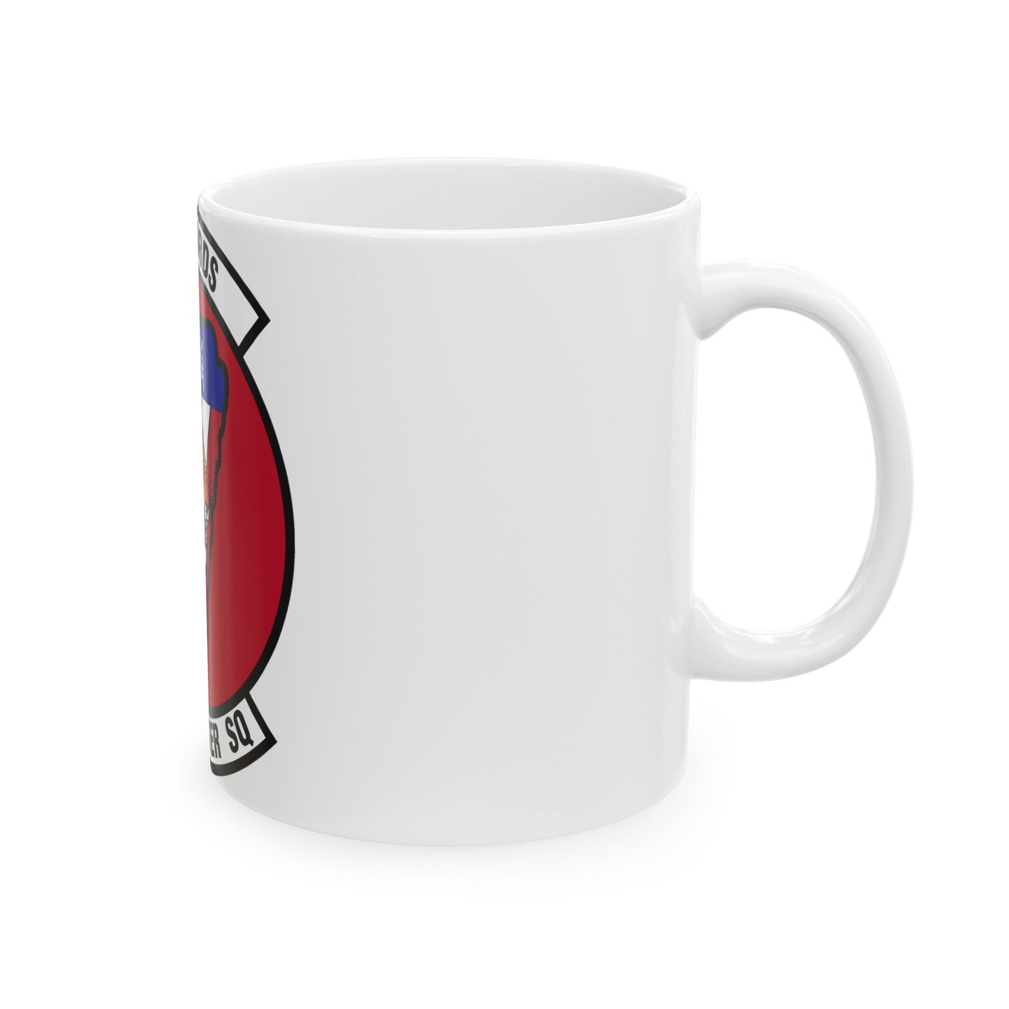 76th Fighter Squadron (U.S. Air Force) White Coffee Mug-The Sticker Space