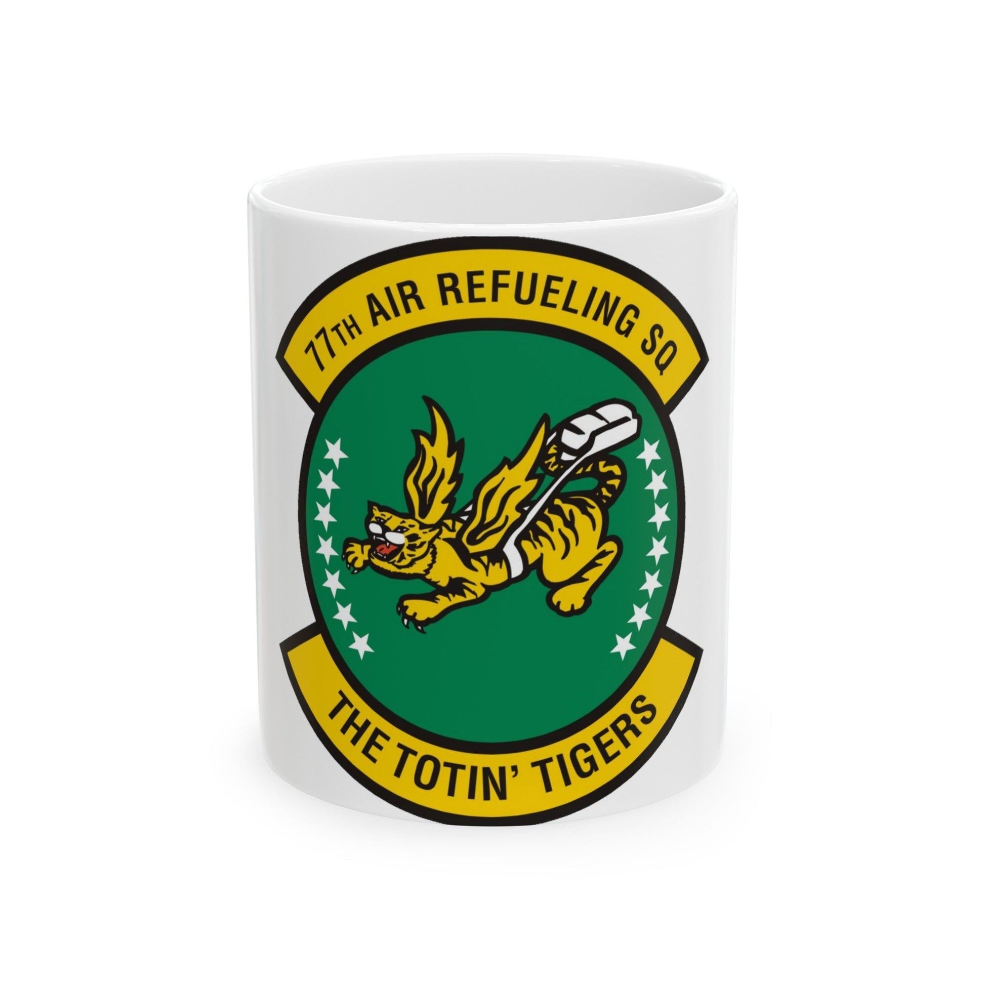 77 Air Refueling Squadron AFRC (U.S. Air Force) White Coffee Mug-11oz-The Sticker Space