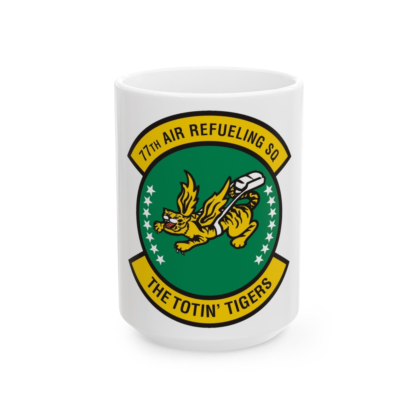 77 Air Refueling Squadron AFRC (U.S. Air Force) White Coffee Mug-15oz-The Sticker Space