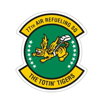 77 Air Refueling Squadron AFRC (U.S. Air Force) STICKER Vinyl Die-Cut Decal 3 Inch - The Sticker Space