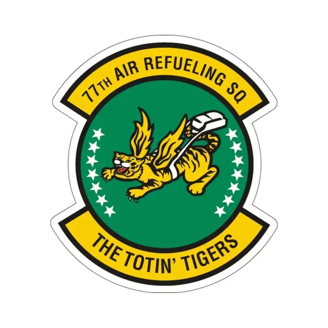 77 Air Refueling Squadron AFRC (U.S. Air Force) STICKER Vinyl Die-Cut Decal 6 Inch - The Sticker Space