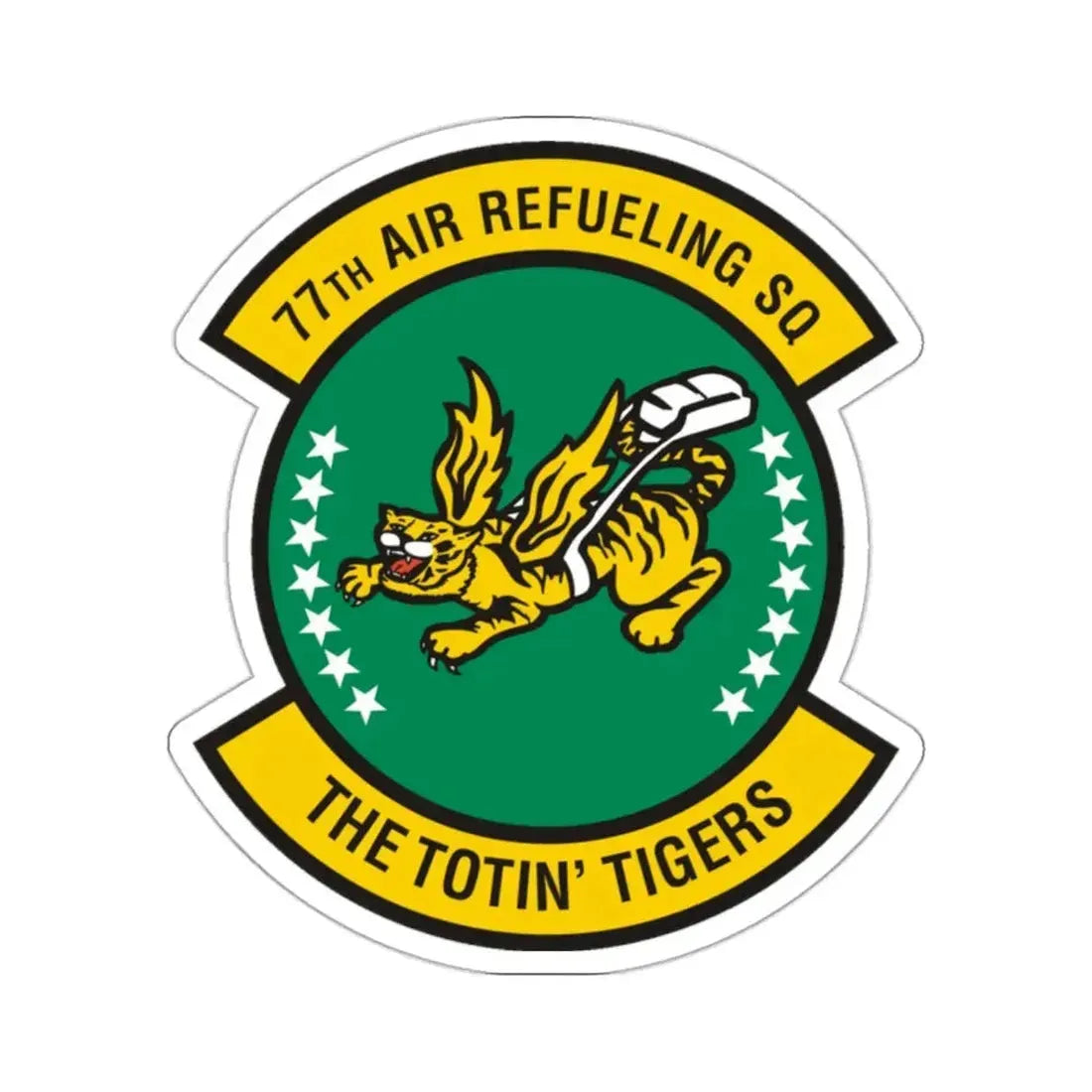 77 Air Refueling Squadron AFRC (U.S. Air Force) STICKER Vinyl Die-Cut Decal - The Sticker Space