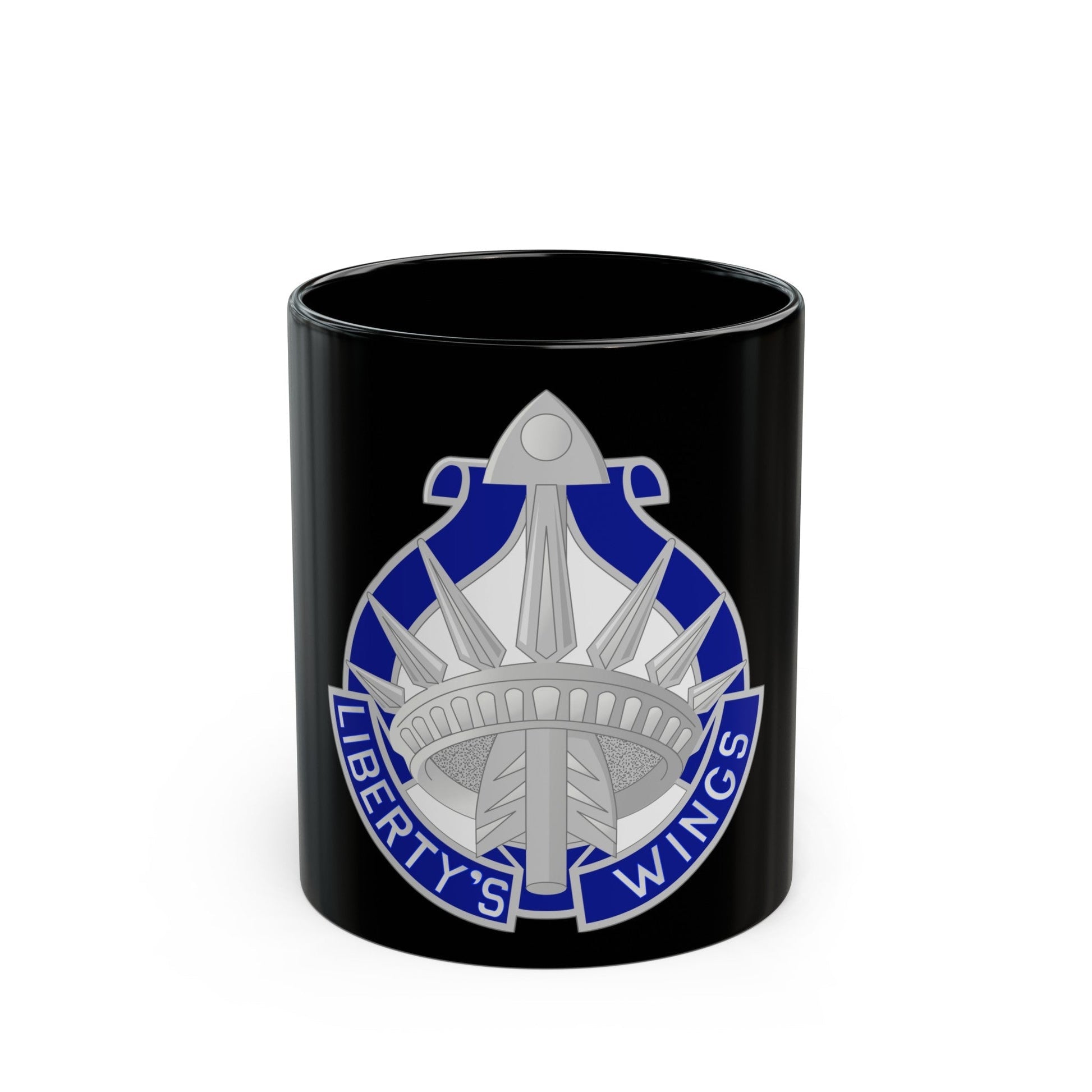 77 Aviation Battalion (U.S. Army) Black Coffee Mug-11oz-The Sticker Space