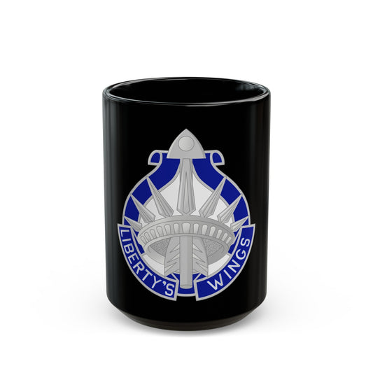 77 Aviation Battalion (U.S. Army) Black Coffee Mug-15oz-The Sticker Space