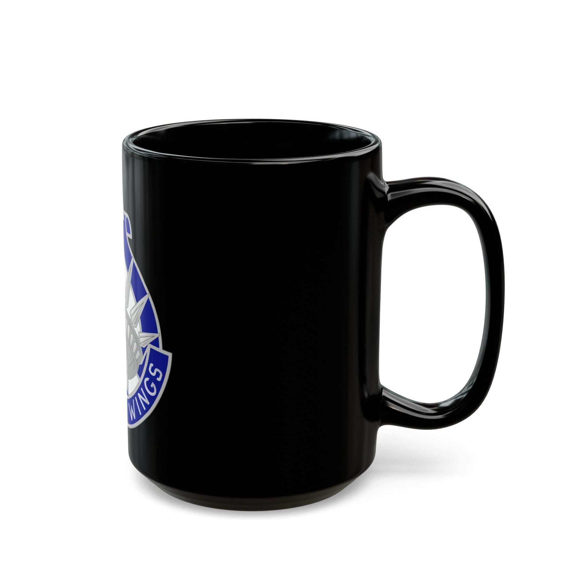 77 Aviation Battalion (U.S. Army) Black Coffee Mug-The Sticker Space