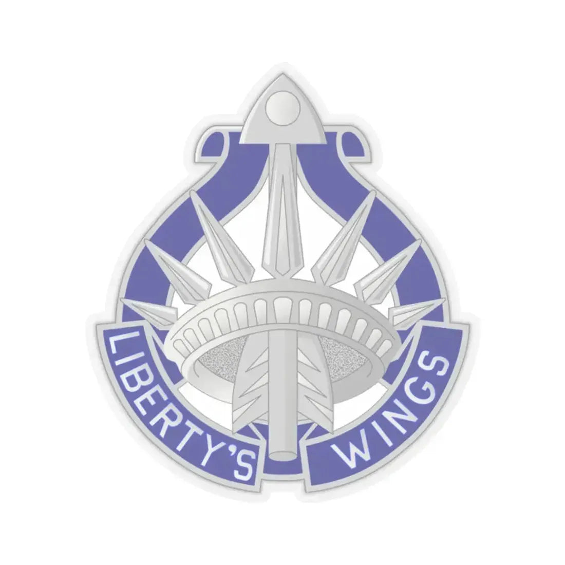 77 Aviation Battalion (U.S. Army) STICKER Vinyl Kiss-Cut Decal 2 Inch Transparent - The Sticker Space