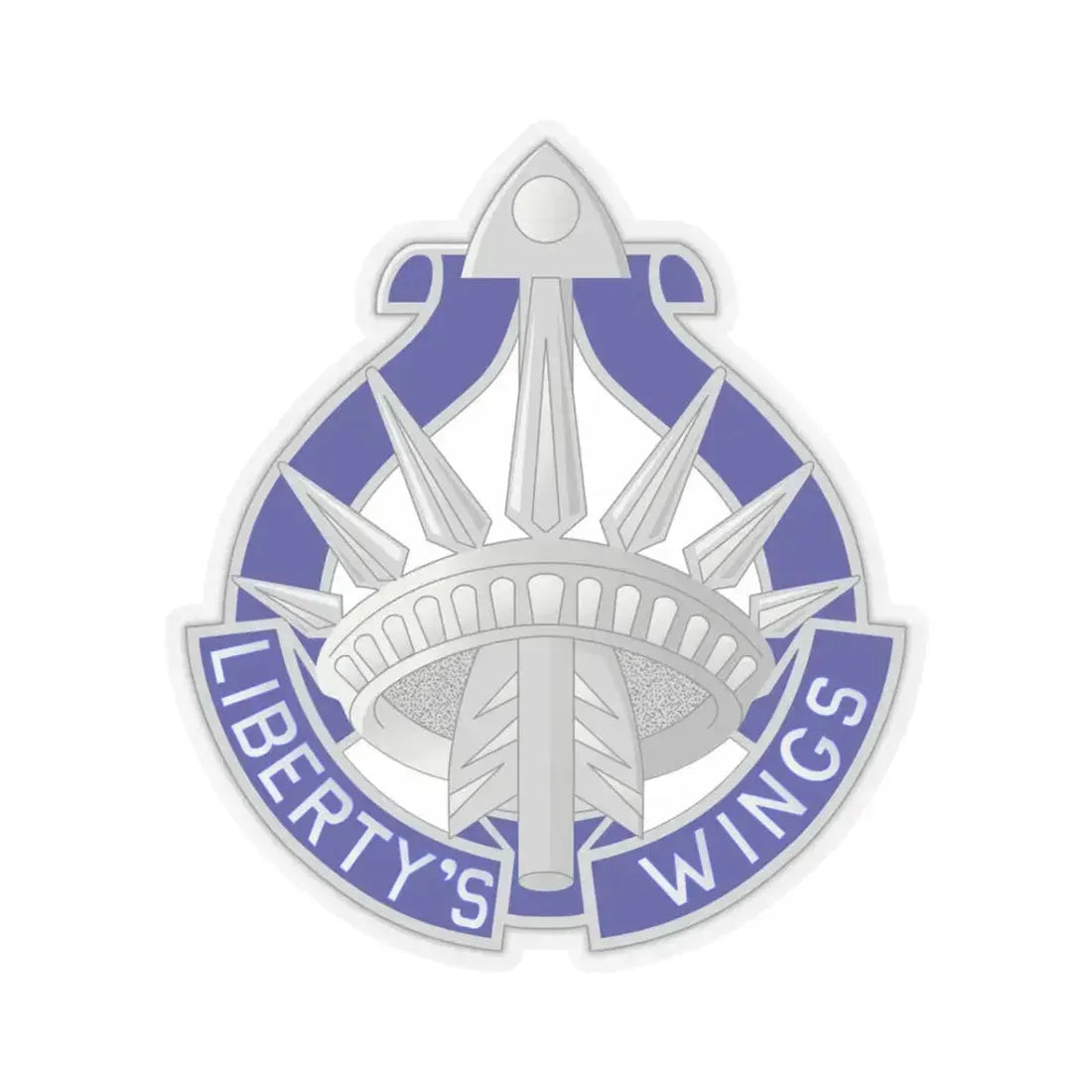 77 Aviation Battalion (U.S. Army) STICKER Vinyl Kiss-Cut Decal 3 Inch Transparent - The Sticker Space