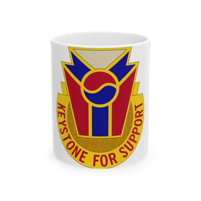 77 Quartermaster Group (U.S. Army) White Coffee Mug-11oz-The Sticker Space