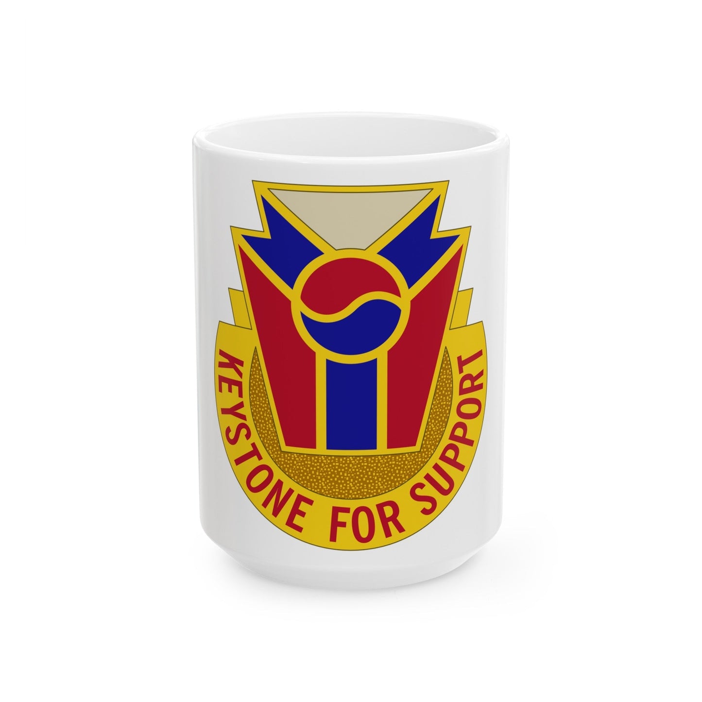 77 Quartermaster Group (U.S. Army) White Coffee Mug-15oz-The Sticker Space