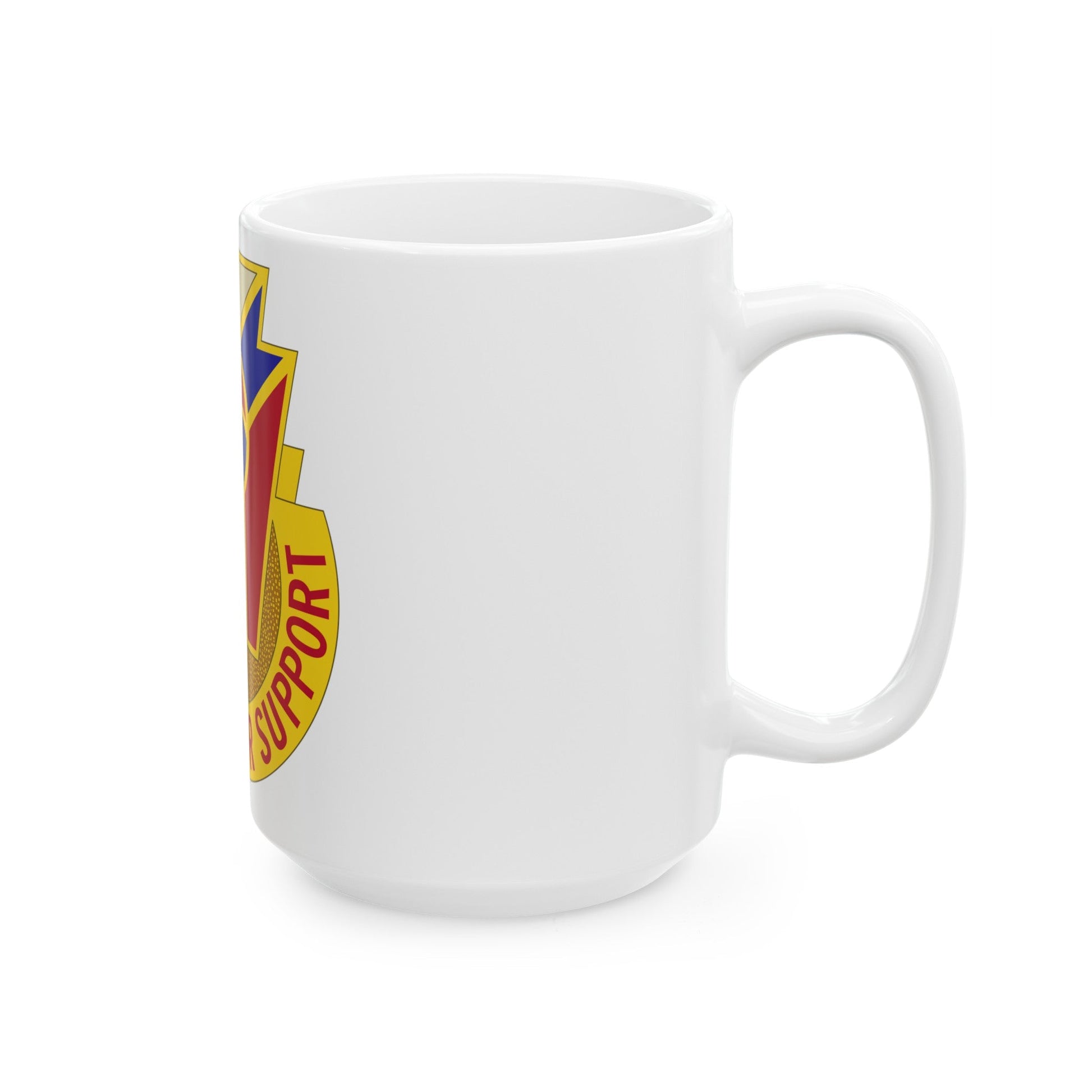 77 Quartermaster Group (U.S. Army) White Coffee Mug-The Sticker Space