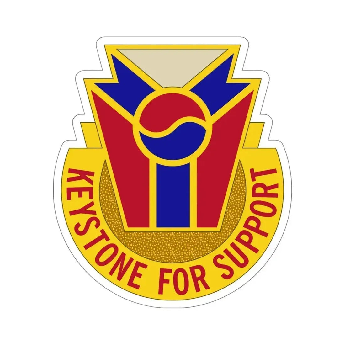 77 Quartermaster Group (U.S. Army) STICKER Vinyl Die-Cut Decal 5 Inch - The Sticker Space