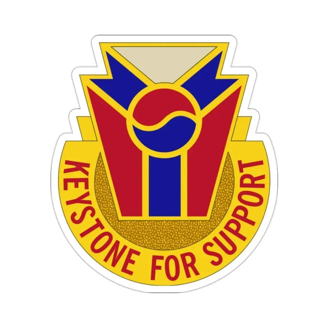 77 Quartermaster Group (U.S. Army) STICKER Vinyl Die-Cut Decal - The Sticker Space