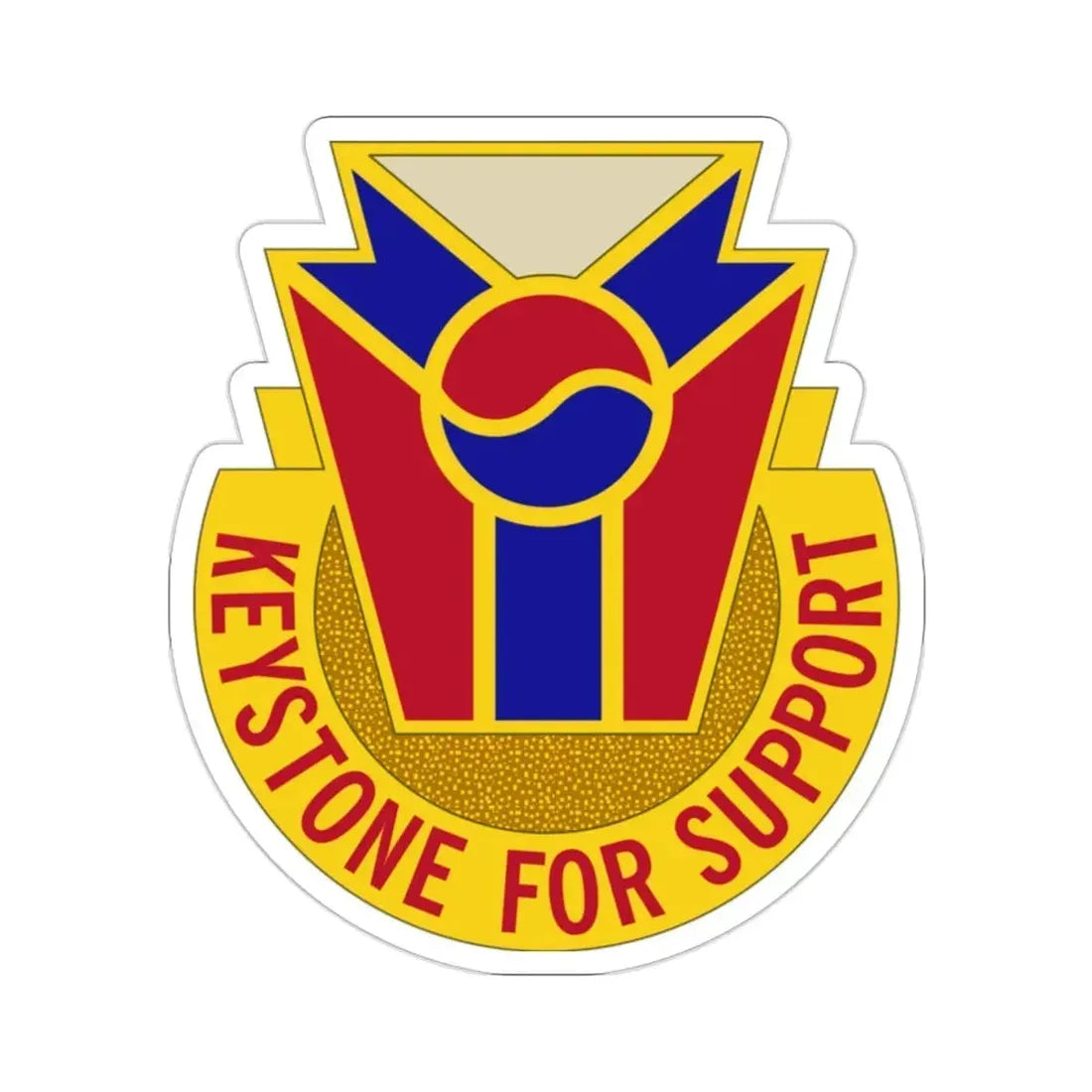 77 Quartermaster Group (U.S. Army) STICKER Vinyl Die-Cut Decal - The Sticker Space