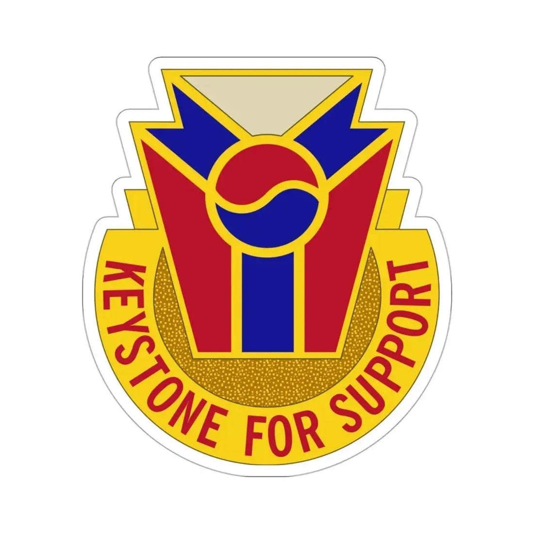 77 Quartermaster Group (U.S. Army) STICKER Vinyl Die-Cut Decal - The Sticker Space