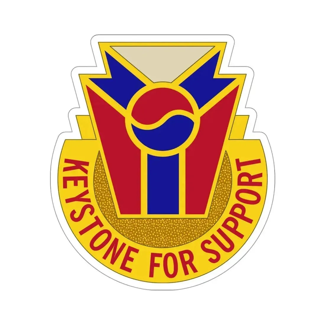 77 Quartermaster Group (U.S. Army) STICKER Vinyl Die-Cut Decal - The Sticker Space