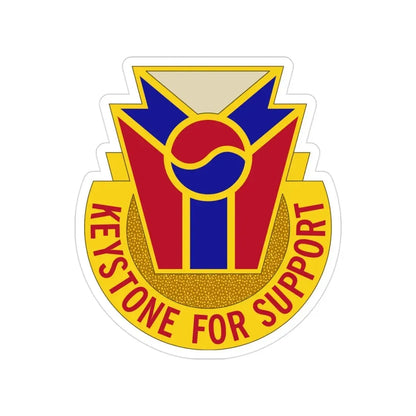 77 Quartermaster Group (U.S. Army) Transparent STICKER Die-Cut Vinyl Decal - The Sticker Space