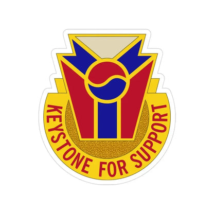 77 Quartermaster Group (U.S. Army) Transparent STICKER Die-Cut Vinyl Decal - The Sticker Space