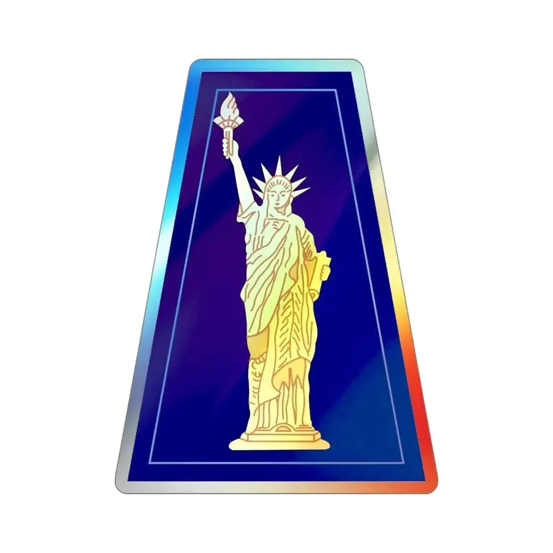 77 Sustainment Brigade (U.S. Army) Holographic STICKER Die-Cut Vinyl Decal 4 Inch Holographic - The Sticker Space