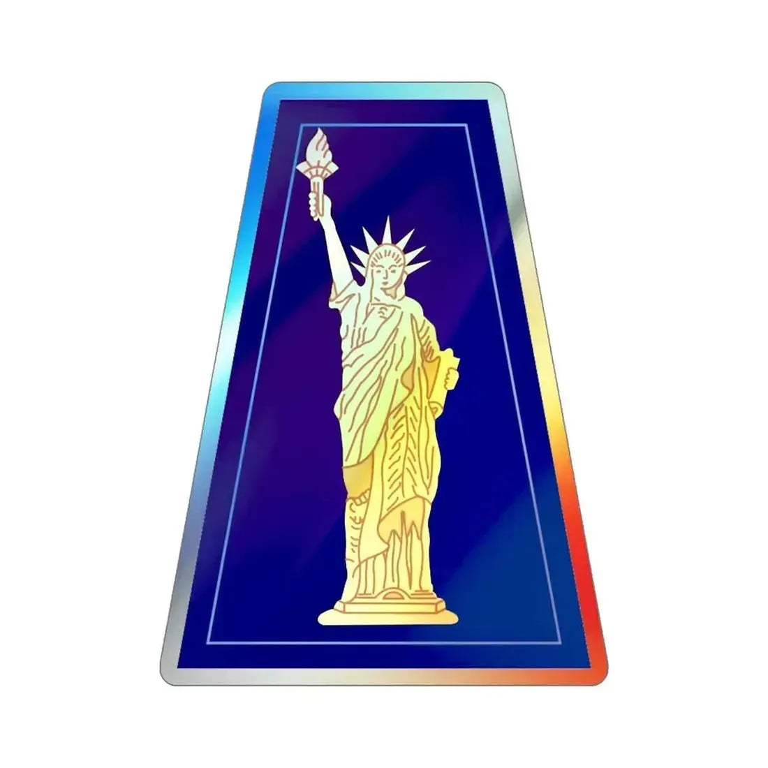 77 Sustainment Brigade (U.S. Army) Holographic STICKER Die-Cut Vinyl Decal 5 Inch Holographic - The Sticker Space