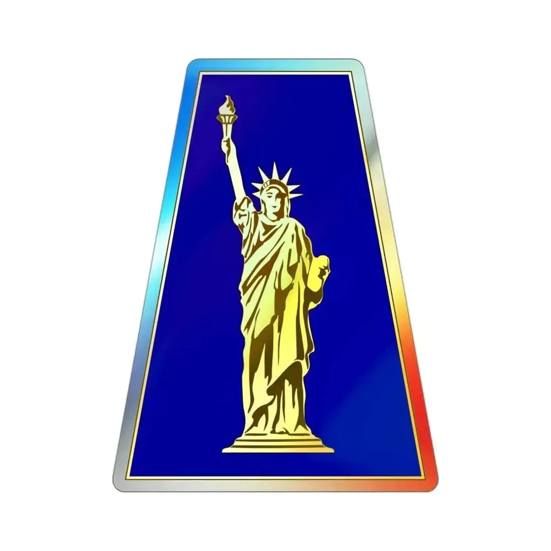 77 Sustainment Brigade v2 (U.S. Army) Holographic STICKER Die-Cut Vinyl Decal 3 Inch Holographic - The Sticker Space