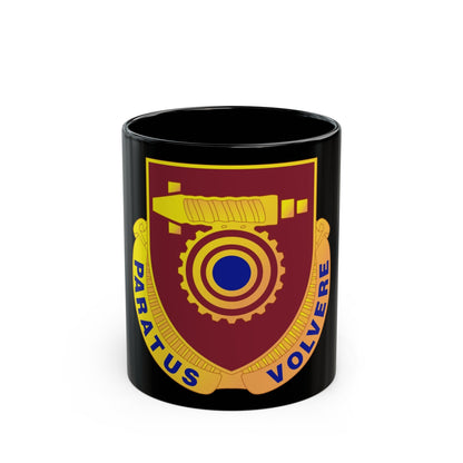 77 Transportation Battalion (U.S. Army) Black Coffee Mug-11oz-The Sticker Space