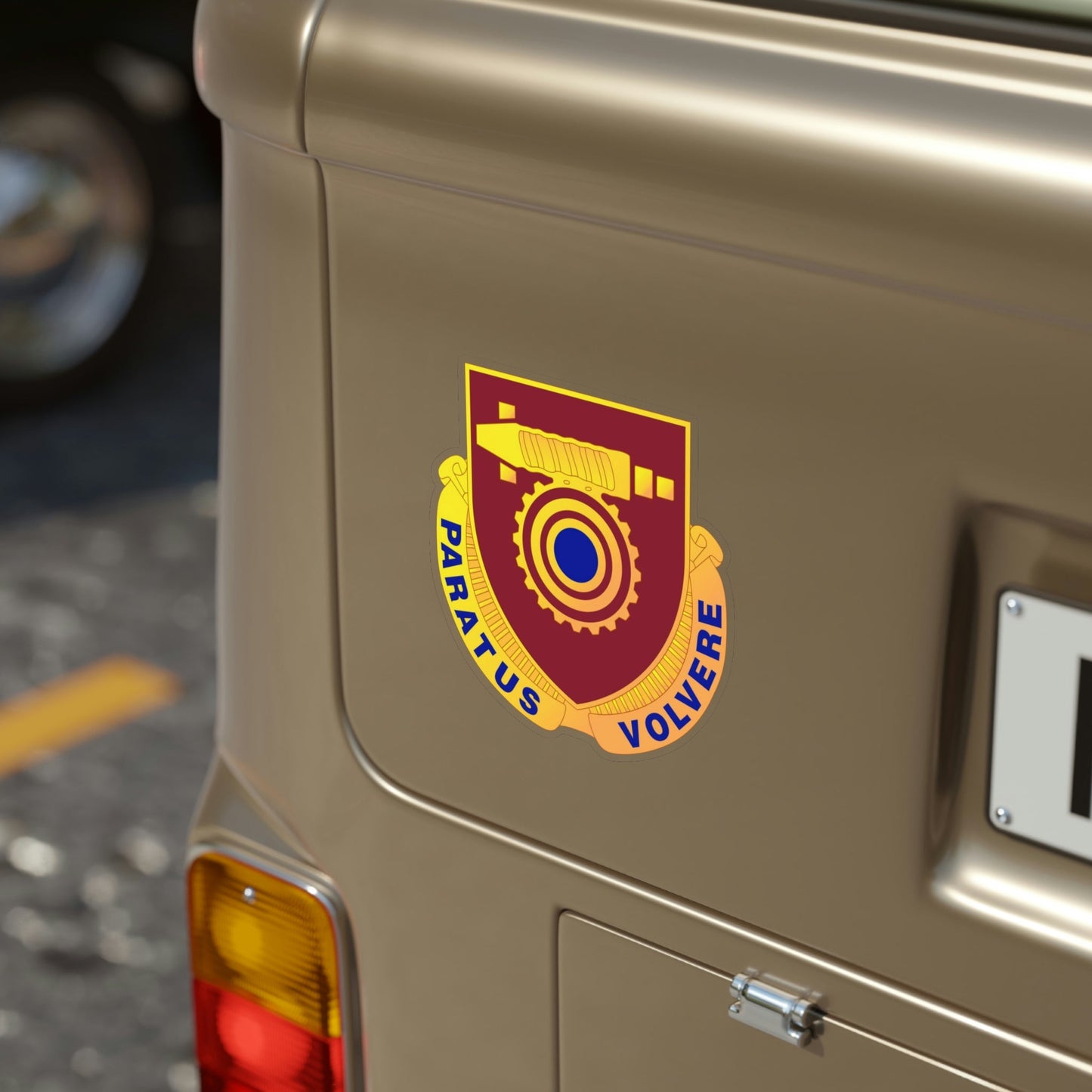 77 Transportation Battalion (U.S. Army) Transparent STICKER Die-Cut Vinyl Decal-The Sticker Space