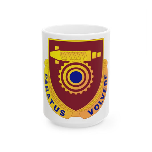 77 Transportation Battalion (U.S. Army) White Coffee Mug-15oz-The Sticker Space