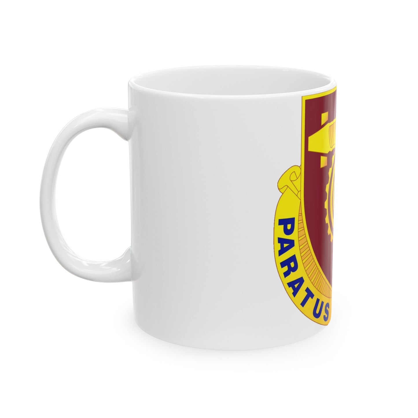 77 Transportation Battalion (U.S. Army) White Coffee Mug-The Sticker Space