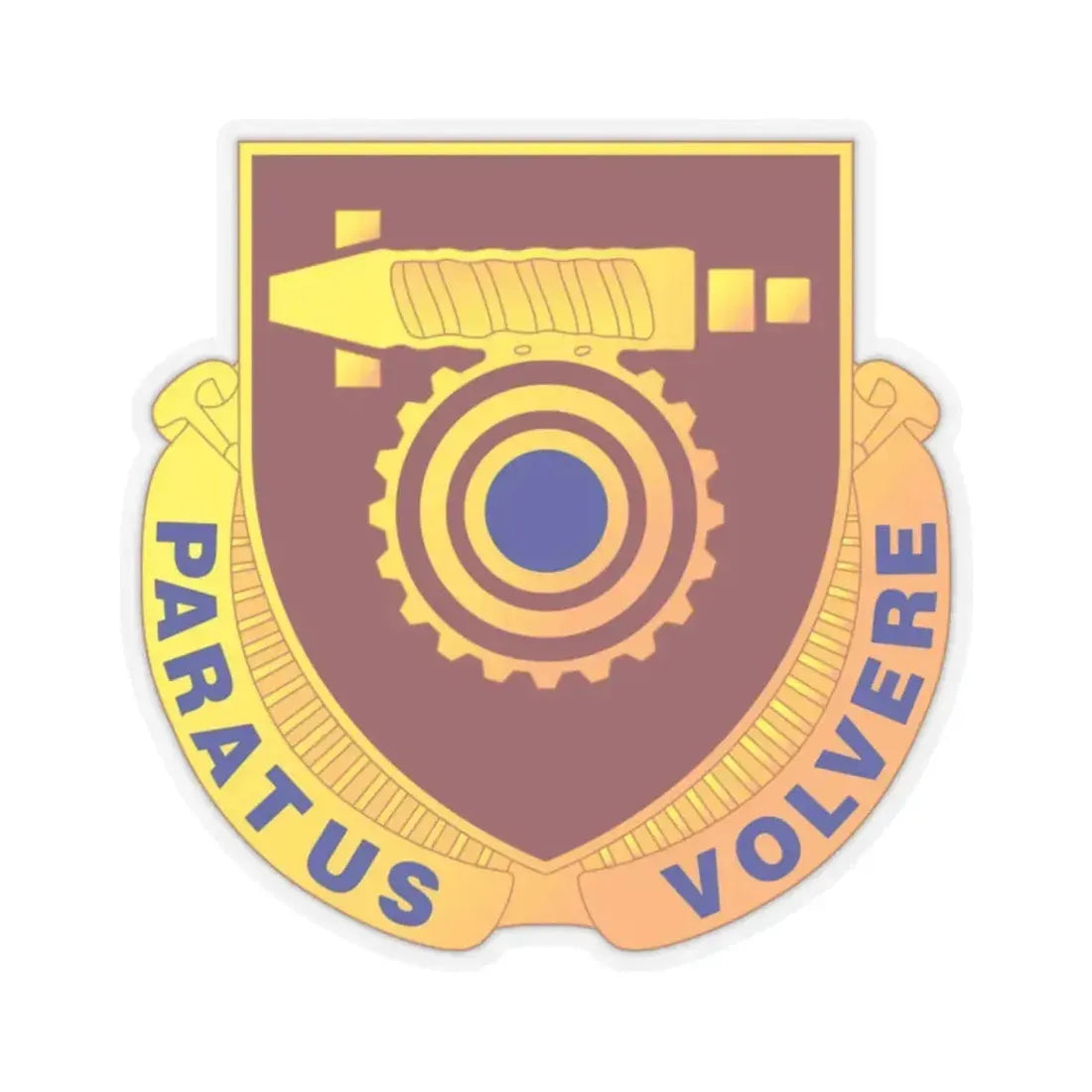 77 Transportation Battalion (U.S. Army) STICKER Vinyl Kiss-Cut Decal 2 Inch Transparent - The Sticker Space