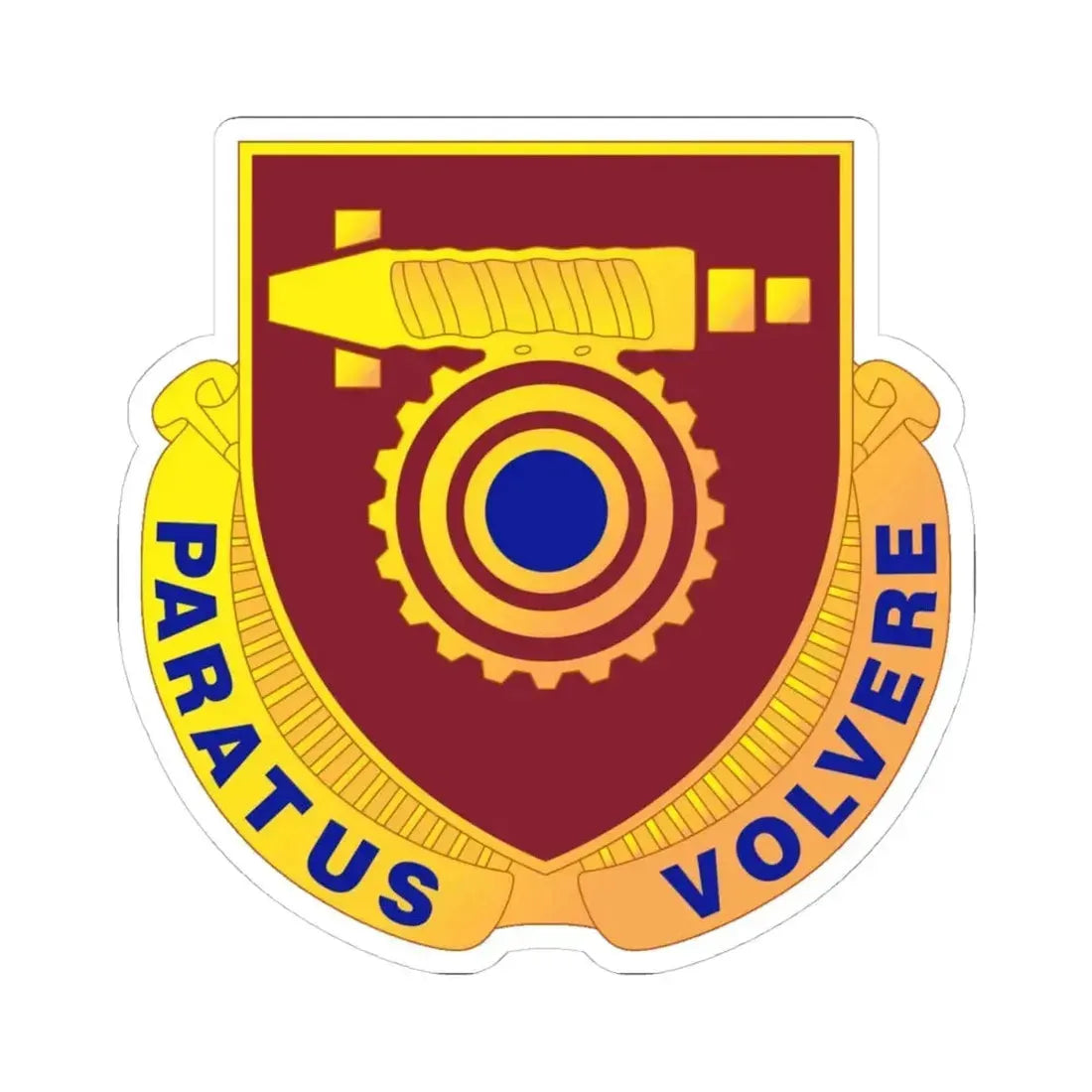 77 Transportation Battalion (U.S. Army) STICKER Vinyl Kiss-Cut Decal 4 Inch White - The Sticker Space