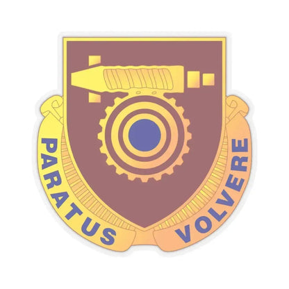 77 Transportation Battalion (U.S. Army) STICKER Vinyl Kiss-Cut Decal 6 Inch Transparent - The Sticker Space