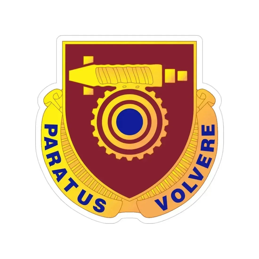 77 Transportation Battalion (U.S. Army) Transparent STICKER Die-Cut Vinyl Decal 4 Inch - The Sticker Space