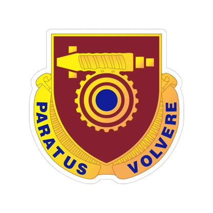 77 Transportation Battalion (U.S. Army) Transparent STICKER Die-Cut Vinyl Decal 4 Inch - The Sticker Space