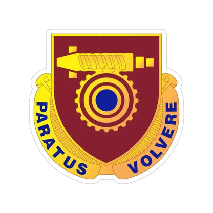 77 Transportation Battalion (U.S. Army) Transparent STICKER Die-Cut Vinyl Decal 5 Inch - The Sticker Space