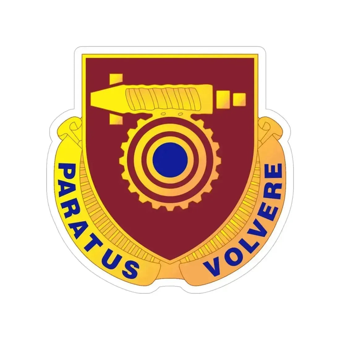 77 Transportation Battalion (U.S. Army) Transparent STICKER Die-Cut Vinyl Decal 6 Inch - The Sticker Space