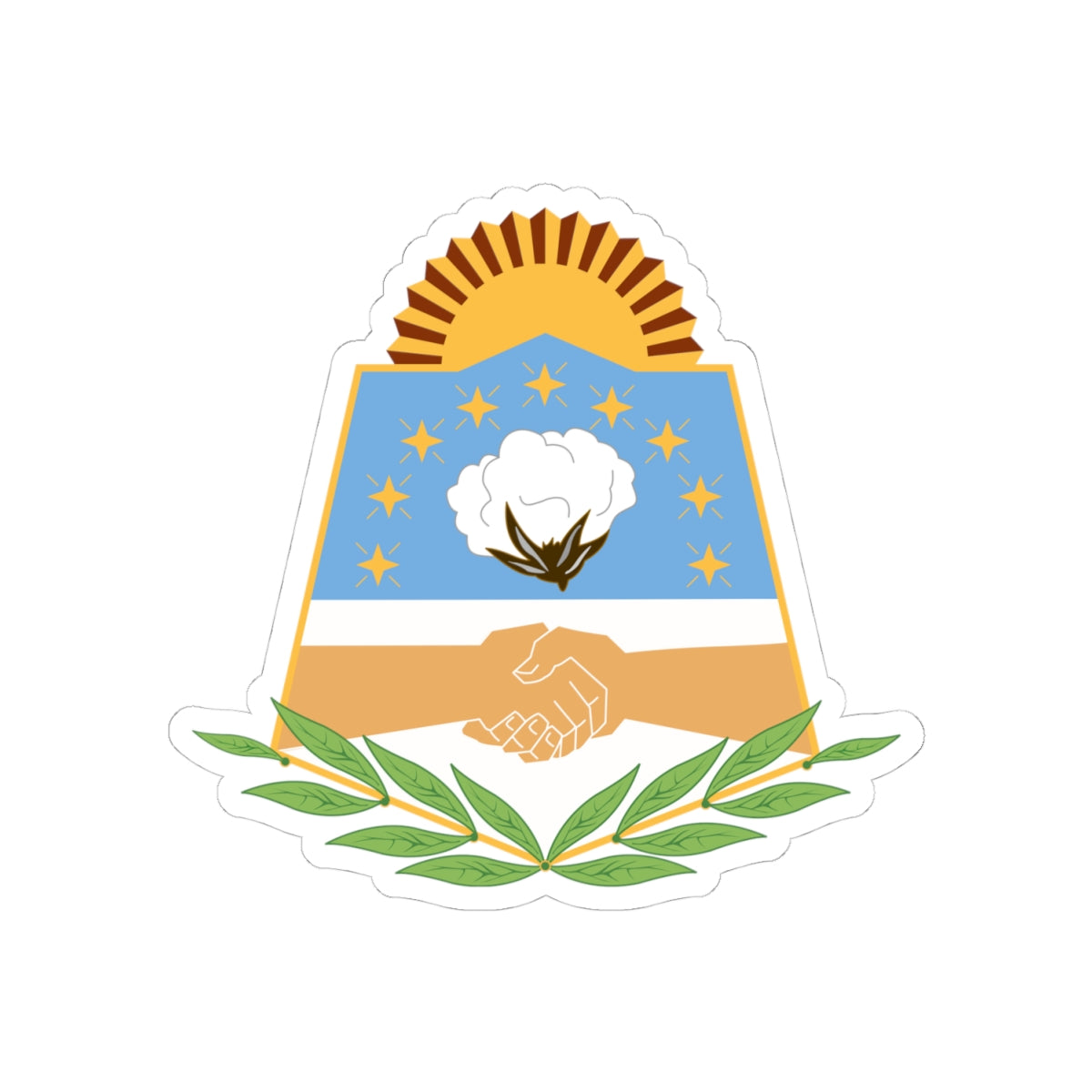 Coat of Arms Formosa Argentina - STICKER Vinyl Kiss-Cut Decal