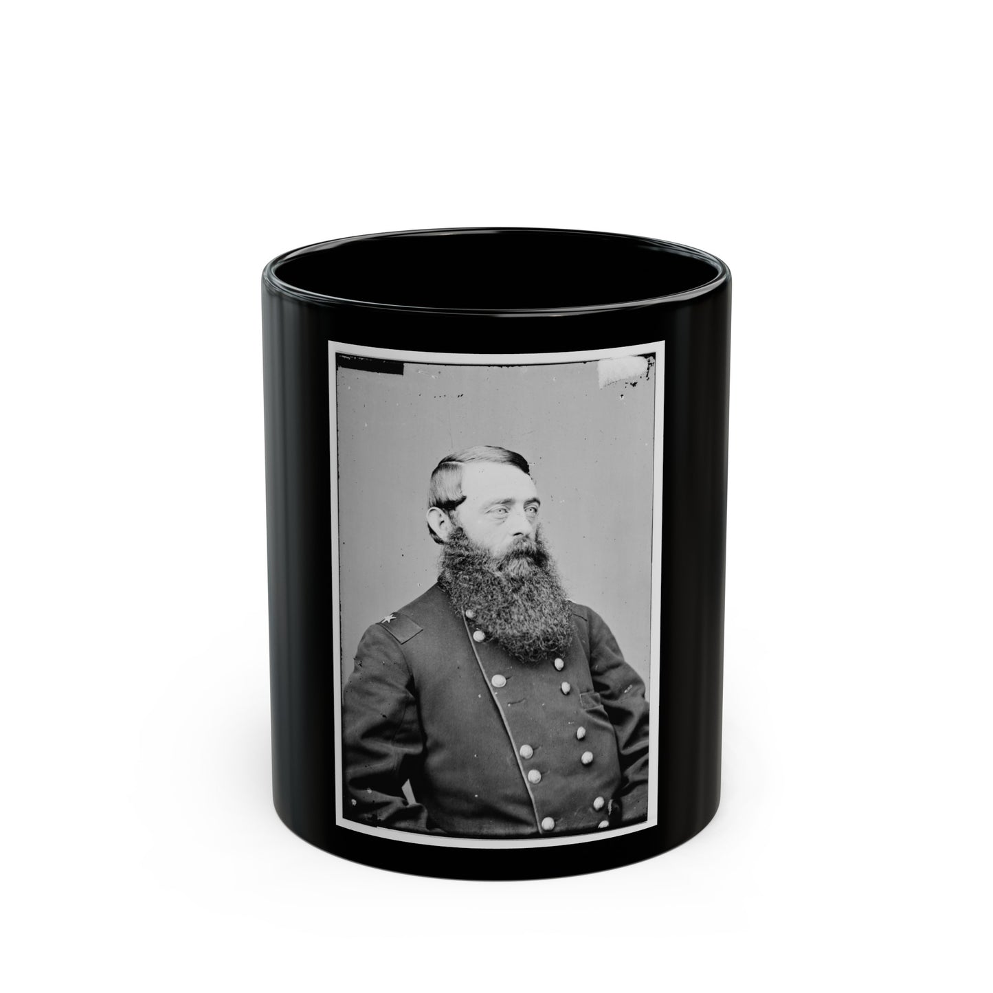 Portrait Of Brig. Gen. David Mcm. Gregg, Officer Of The Federal Army, (Maj. Gen. From Aug. 1, 1864) (U.S. Civil War) Black Coffee Mug