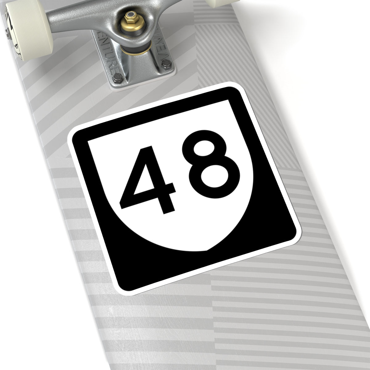 PR urban primary 48 (Puerto Rico) (Road Sign) STICKER Vinyl Kiss-Cut Decal