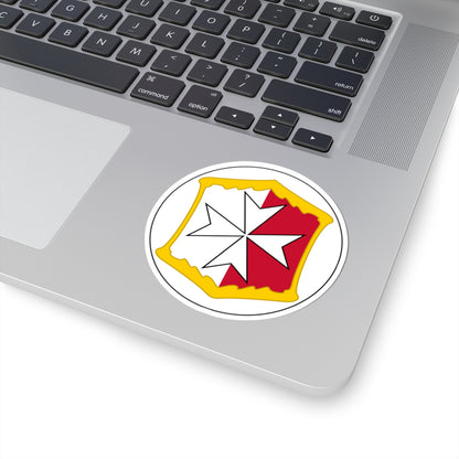 Badge of Malta 1875-1898 (Malta) (Coat of Arms) STICKER Vinyl Kiss-Cut Decal