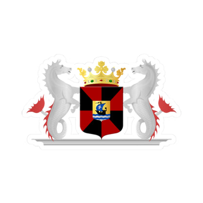 Almere wapen (Netherlands) (Coat of Arms) STICKER Vinyl Kiss-Cut Decal