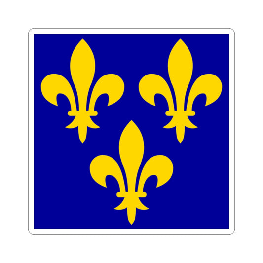 Flag of France XIV-XVI (France) STICKER Vinyl Kiss-Cut Decal