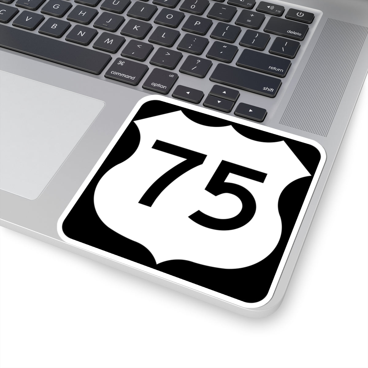 US 75 MN 1961 (Minnesota) (Road Sign) STICKER Vinyl Kiss-Cut Decal