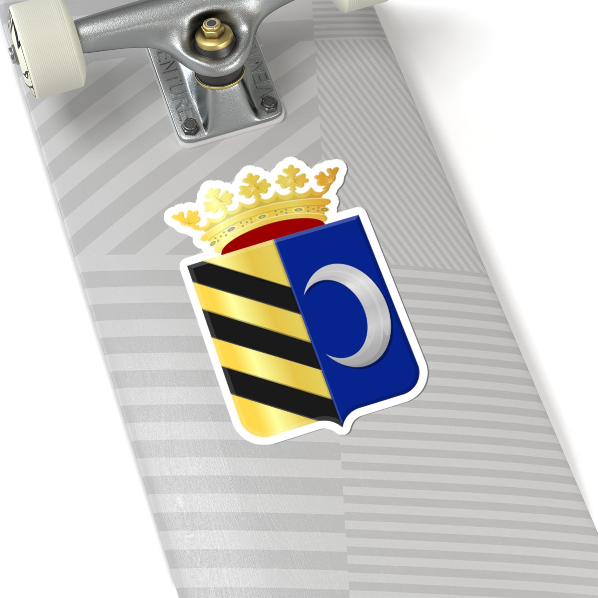 Ameland wapen (Netherlands) (Coat of Arms) STICKER Vinyl Kiss-Cut Decal