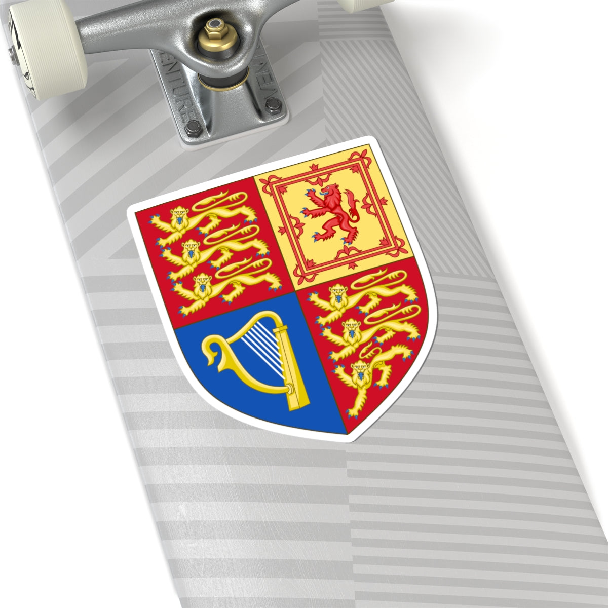 Arms of the United Kingdom (United Kingdom) (Coat of Arms) STICKER Vinyl Kiss-Cut Decal